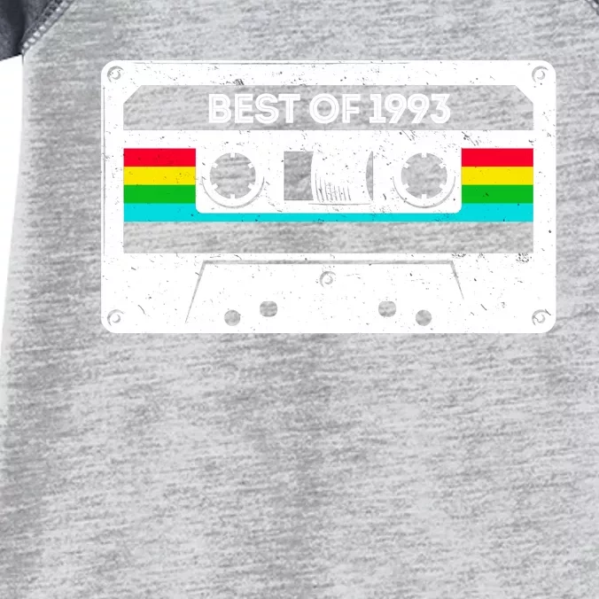 Best Of 1993 Retro 30th Birthday Mixtape Infant Baby Jersey Bodysuit