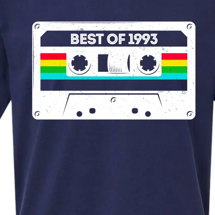 Best Of 1993 Retro 30th Birthday Mixtape Sueded Cloud Jersey T-Shirt