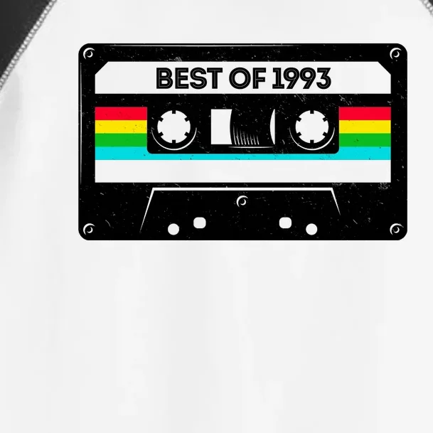 Best Of 1993 Retro 30th Birthday Mixtape Toddler Fine Jersey T-Shirt