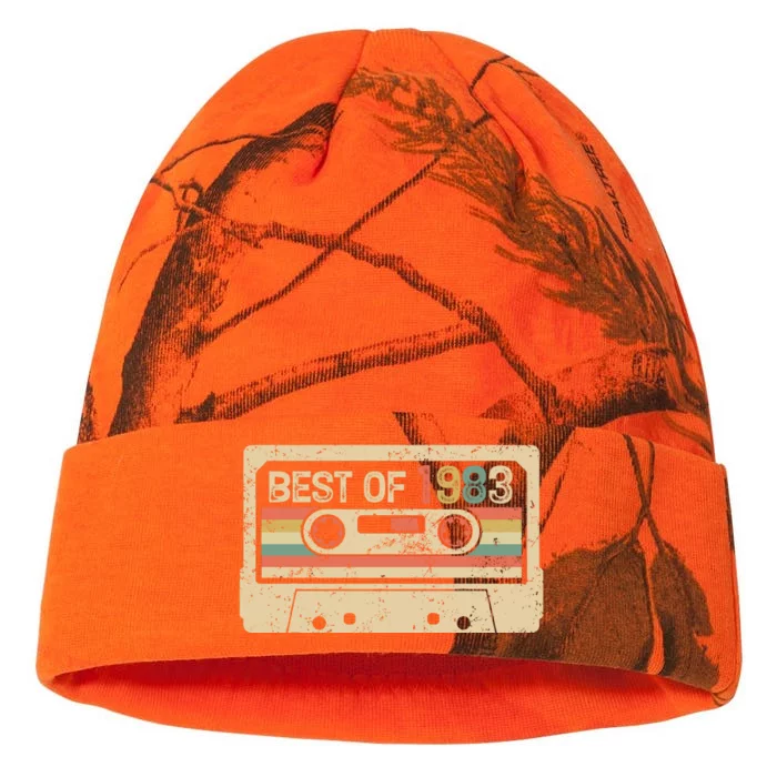 Best Of 1983 Vintage Cassette 39th Birthday Kati - 12in Camo Beanie