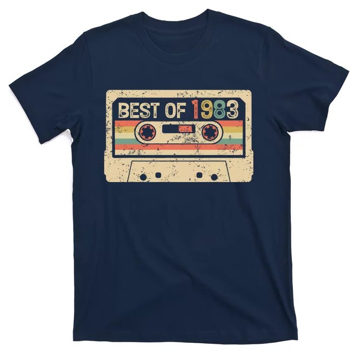 Best Of 1983 Vintage Cassette 39th Birthday T-Shirt