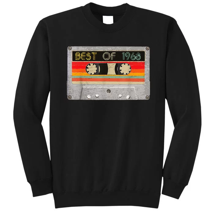 Best Of 1968 55th Birthday Gift Cassette Tape Vintage Tall Sweatshirt