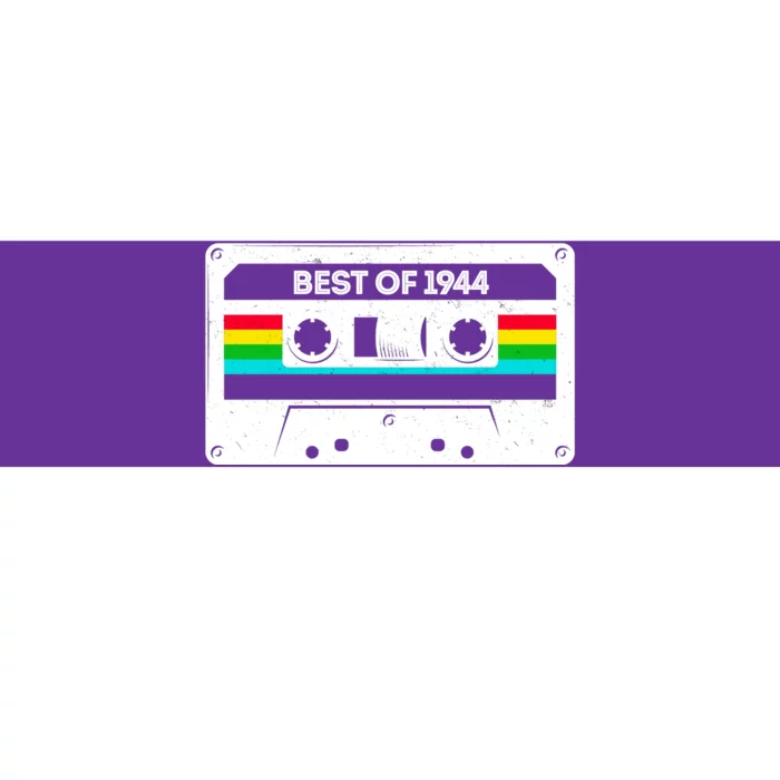 Best Of 1944 Retro 80th Birthday Mixtape Bumper Sticker