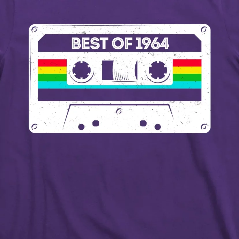 Best Of 1964 Retro 60th Birthday Mixtape T-Shirt