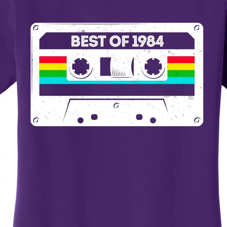 Best Of 1984 Retro 40th Birthday Mixtape Women's T-Shirt