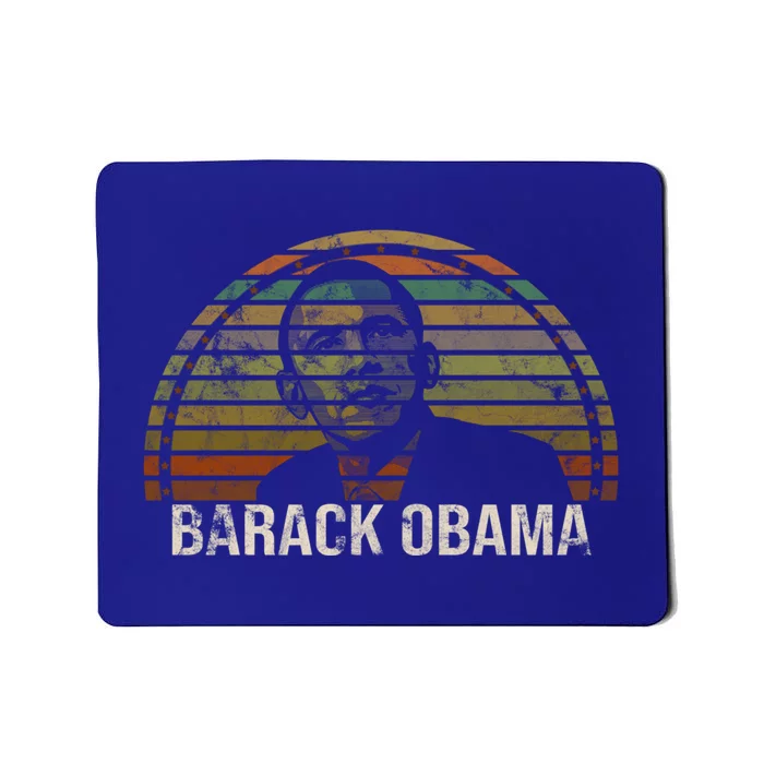 Barack Obama 44th Usa President Vintage Gift Mousepad