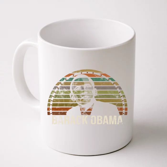 Barack Obama 44th Usa President Vintage Gift Front & Back Coffee Mug