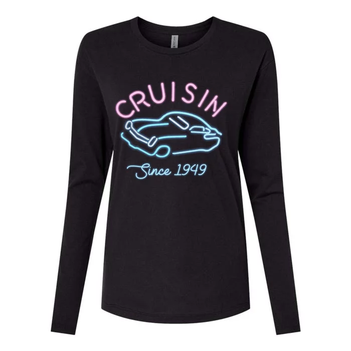 Birthday Or Anniversary Cruising Together Since 1949 Meaningful Gift Womens Cotton Relaxed Long Sleeve T-Shirt