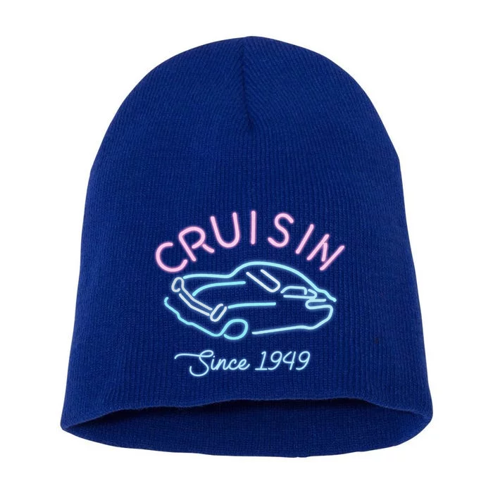 Birthday Or Anniversary Cruising Together Since 1949 Meaningful Gift Short Acrylic Beanie