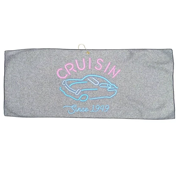 Birthday Or Anniversary Cruising Together Since 1949 Meaningful Gift Large Microfiber Waffle Golf Towel