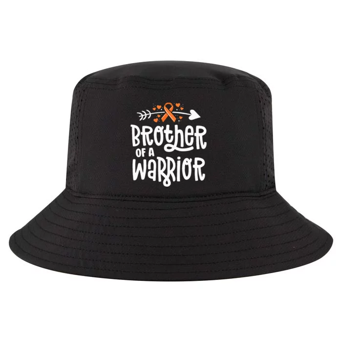 Brother Of A Warrior Gift Family Leukemia Cancer Awareness Cool Comfort Performance Bucket Hat