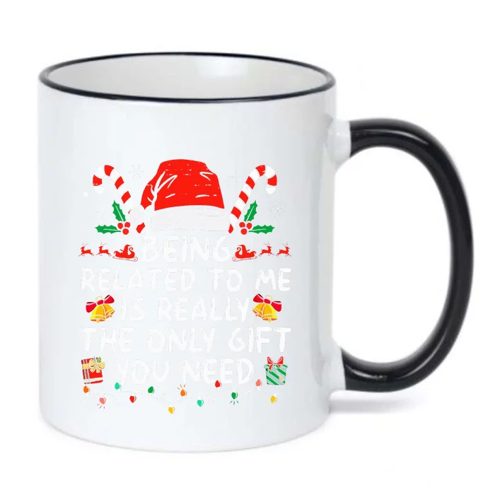 Bend Over And I'll Show You Ugly Christmas Couple Matching Black Color Changing Mug