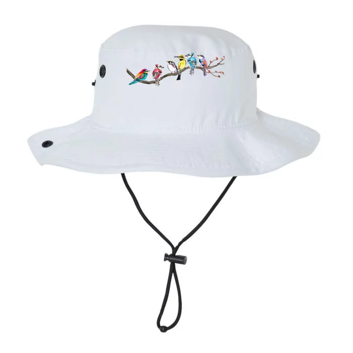 Birds On A Branch Birding Bird Watching Bird Watcher Legacy Cool Fit Booney Bucket Hat