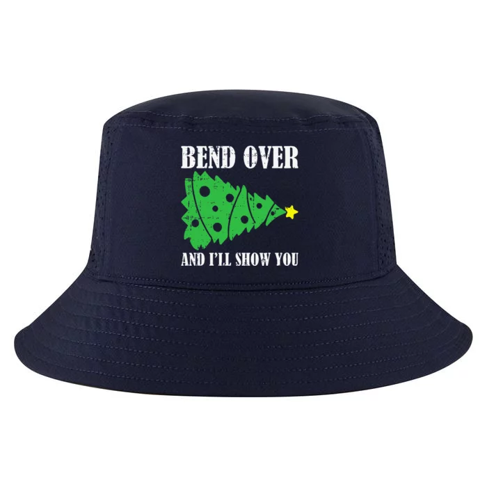 Bend Over And Ill Show You Christmas Pajama Funny Xmas Humor Cool Comfort Performance Bucket Hat