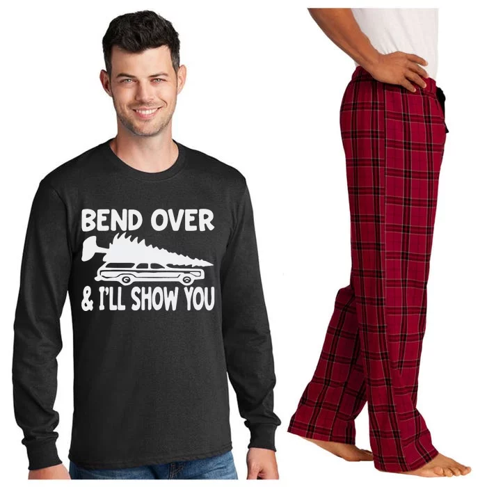 Bend Over And I’Ll Show You Long Sleeve Pajama Set