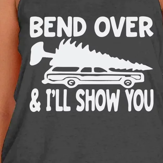 Bend Over And I’Ll Show You Women's Knotted Racerback Tank