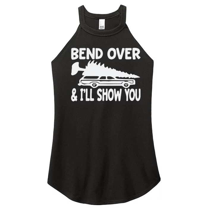 Bend Over And I’Ll Show You Women’s Perfect Tri Rocker Tank