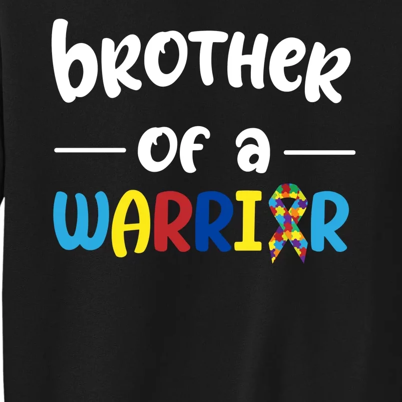 Brother Of A Warrior Autism Awareness Sweatshirt