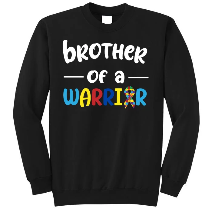 Brother Of A Warrior Autism Awareness Sweatshirt