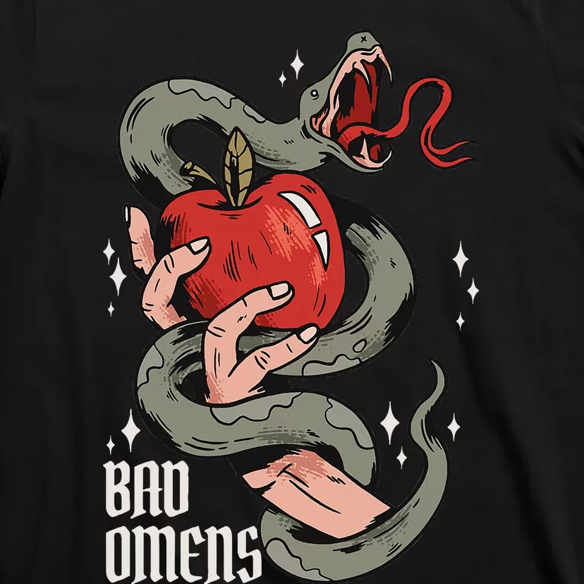 Bad Os Apple And Snake Bad Os T-Shirt