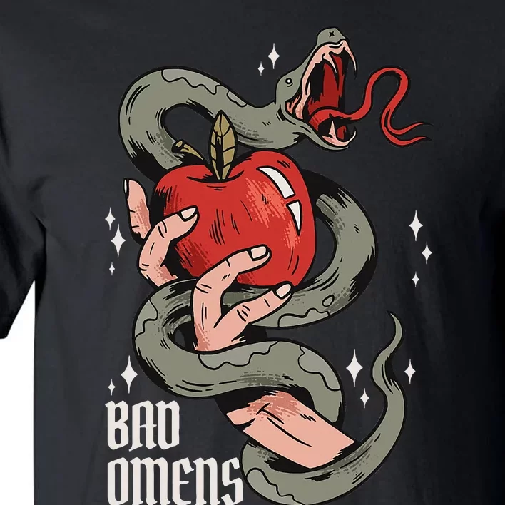 Bad Os Apple And Snake Bad Os Tall T-Shirt