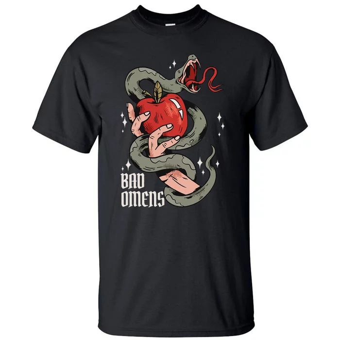 Bad Os Apple And Snake Bad Os Tall T-Shirt