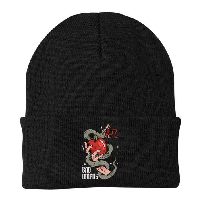 Bad Os Apple And Snake Bad Os Knit Cap Winter Beanie