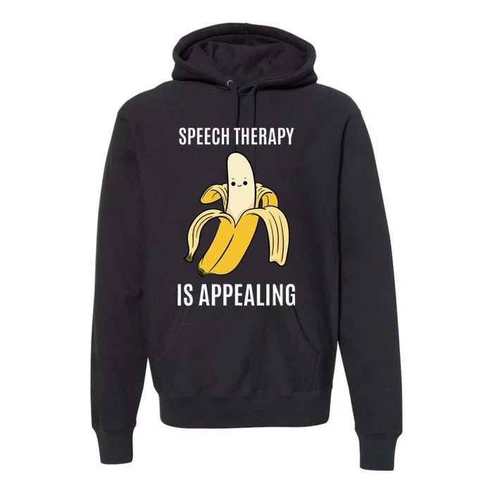 Brain of a Speech Pathologist Speech Language Therapy Premium Hoodie