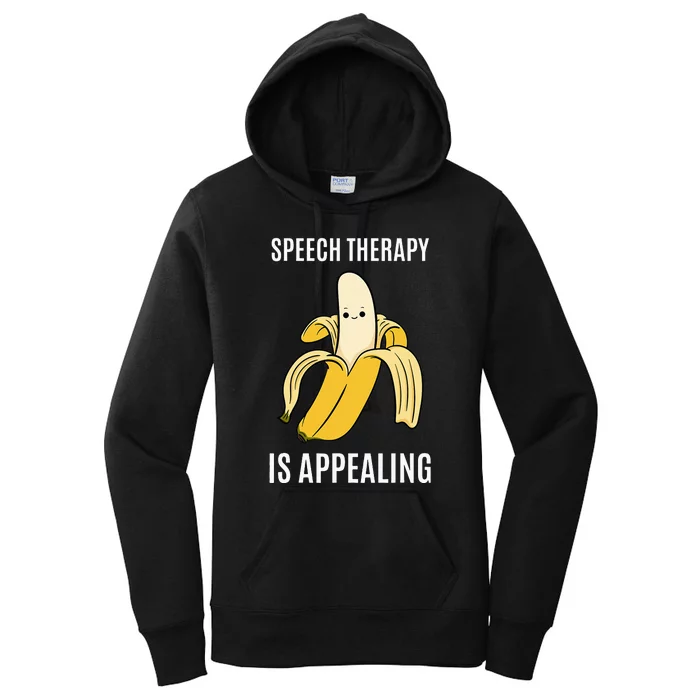 Brain of a Speech Pathologist Speech Language Therapy Women's Pullover Hoodie