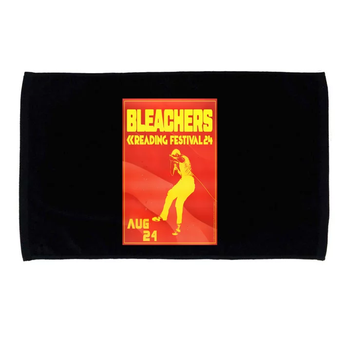 Bleachers On Aug 24 2024 Little JohnS Farm Reading England Poster Microfiber Hand Towel