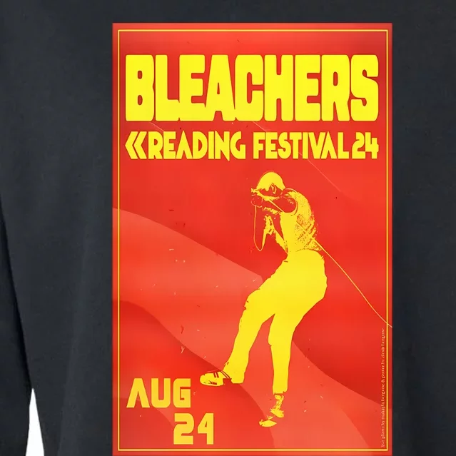 Bleachers On Aug 24 2024 Little JohnS Farm Reading England Poster Cropped Pullover Crew