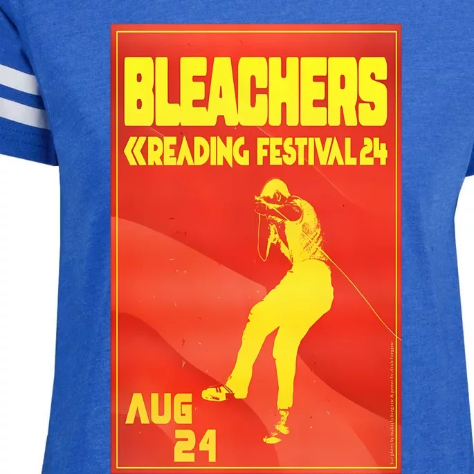 Bleachers On Aug 24 2024 Little JohnS Farm Reading England Poster Enza Ladies Jersey Football T-Shirt