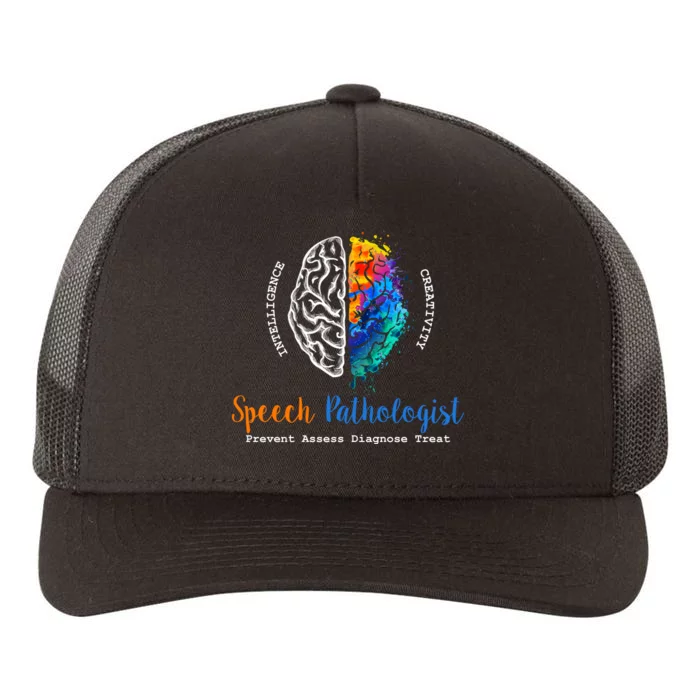 Brain Of A Speech Pathologist Yupoong Adult 5-Panel Trucker Hat