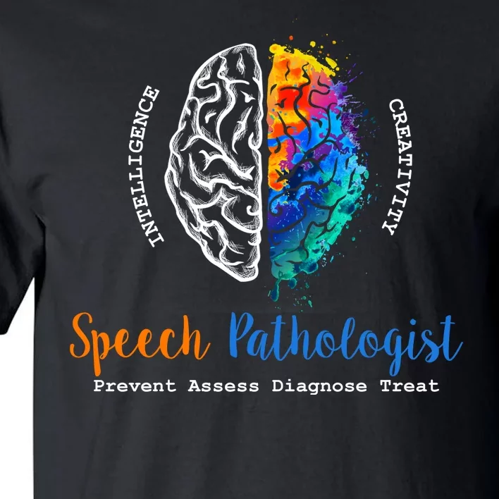 Brain Of A Speech Pathologist Tall T-Shirt