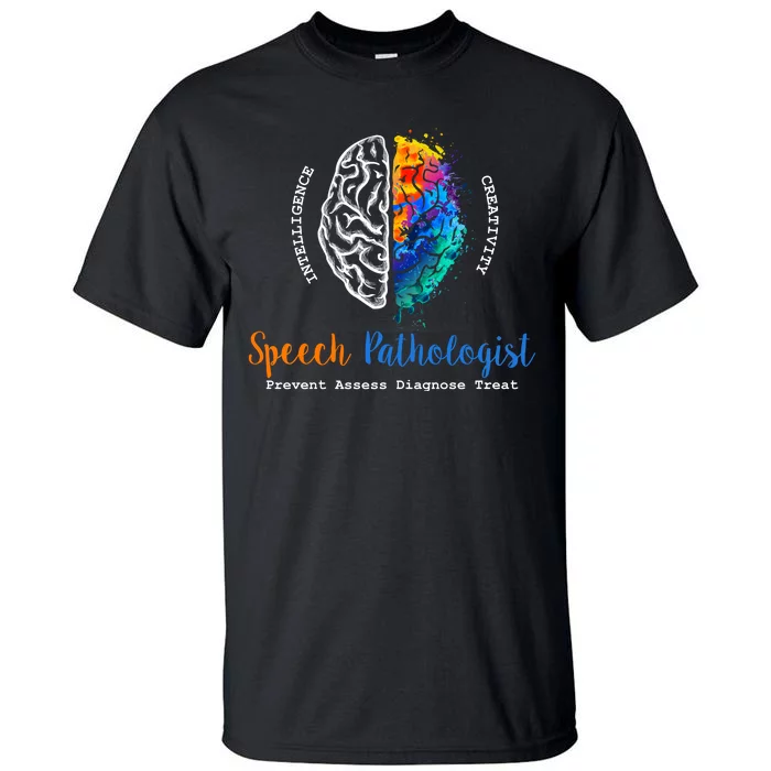 Brain Of A Speech Pathologist Tall T-Shirt