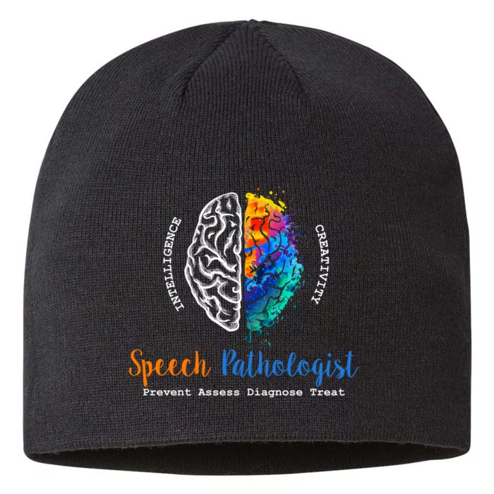 Brain Of A Speech Pathologist 8 1/2in Sustainable Knit Beanie