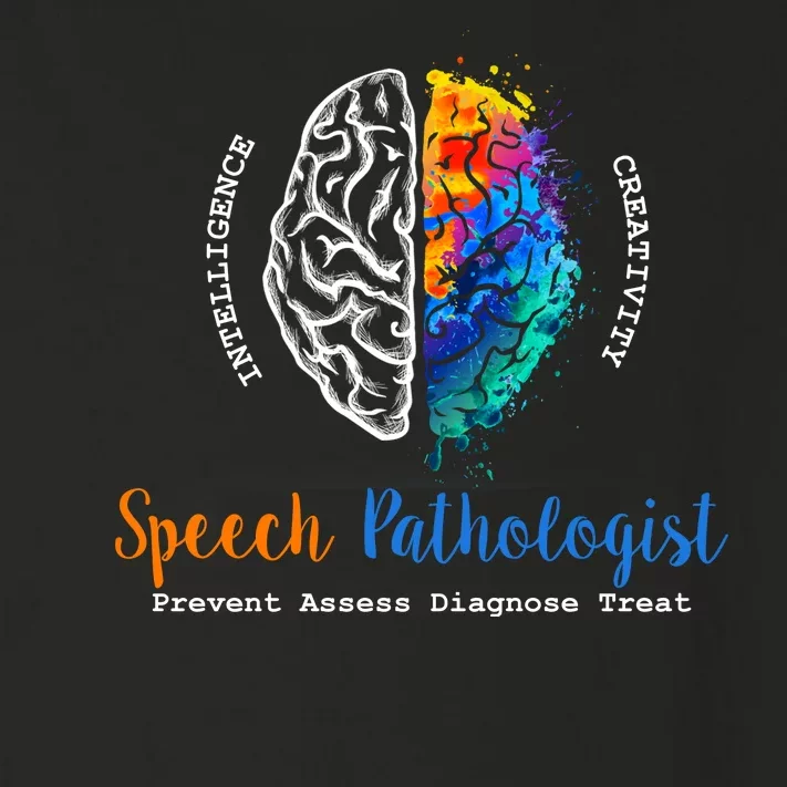 Brain Of A Speech Pathologist Toddler Long Sleeve Shirt