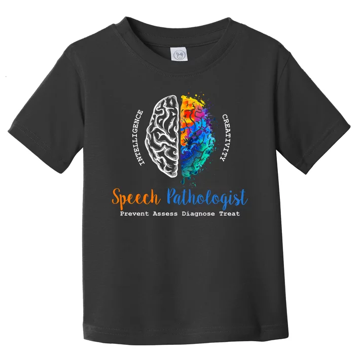 Brain Of A Speech Pathologist Toddler T-Shirt