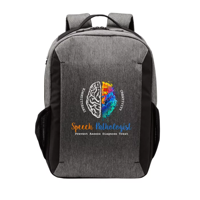 Brain Of A Speech Pathologist Speech Language Therapy Vector Backpack