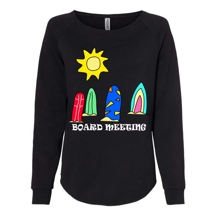 Board Meeting Womens California Wash Sweatshirt