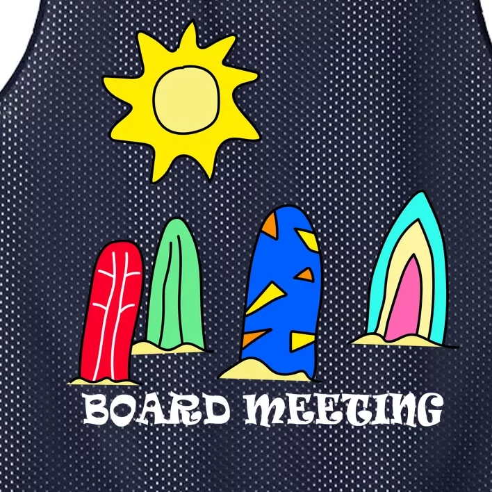 Board Meeting Mesh Reversible Basketball Jersey Tank