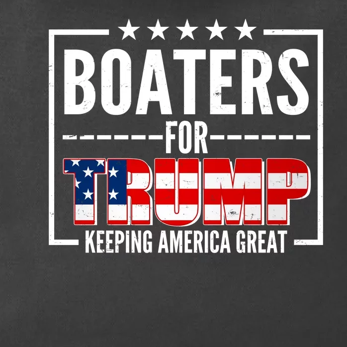 Boaters For Trump Keeping American Great Zip Tote Bag