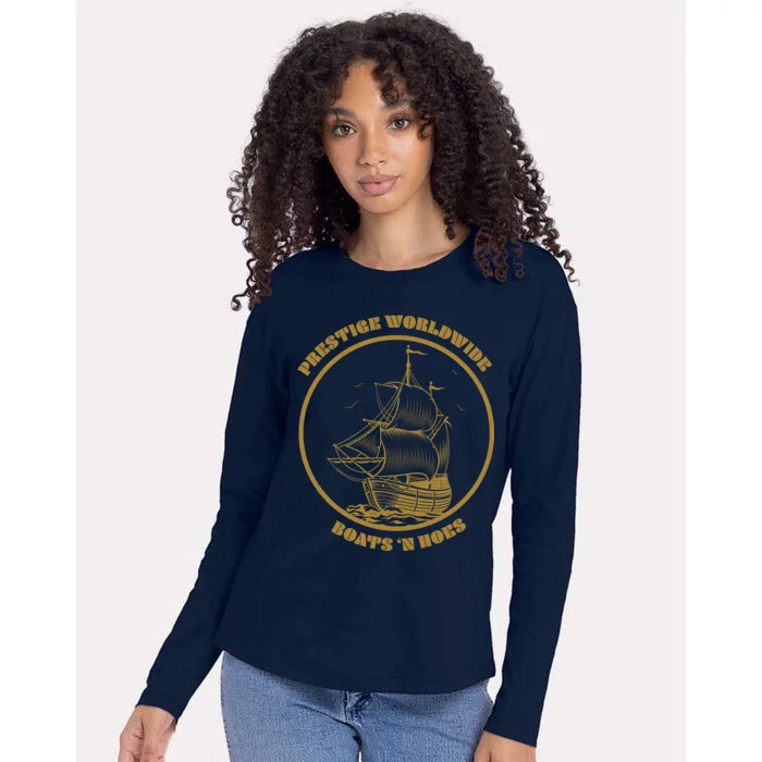 Boats N Hoes Womens Cotton Relaxed Long Sleeve T-Shirt