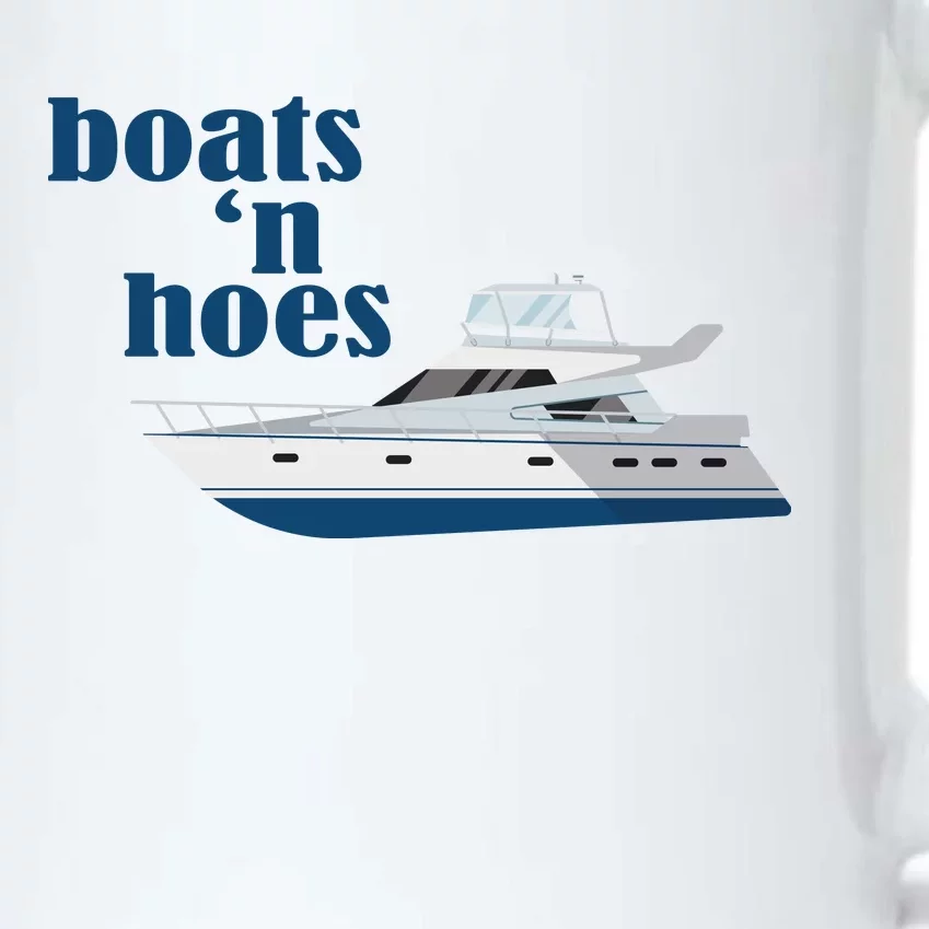 Boats N Hoes Funny Boating Black Color Changing Mug