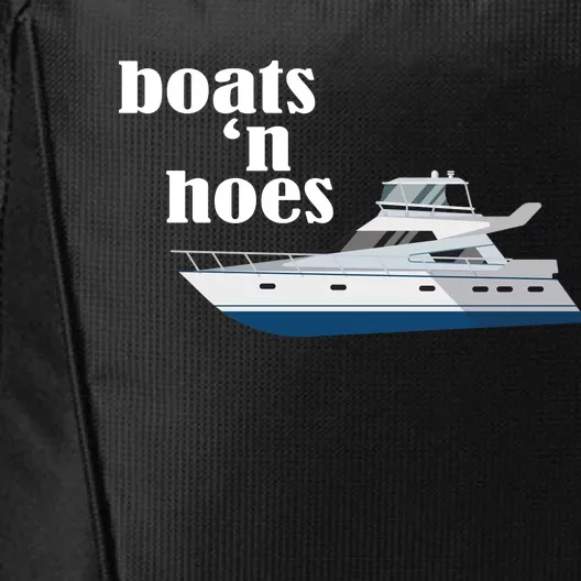 Boats N Hoes Funny Boating City Backpack