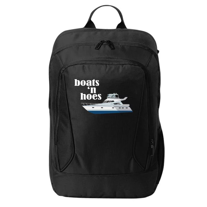 Boats N Hoes Funny Boating City Backpack