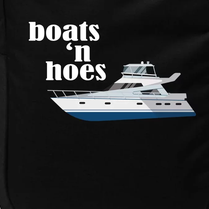 Boats N Hoes Funny Boating Impact Tech Backpack