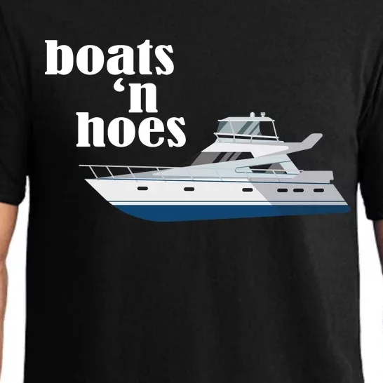 Boats N Hoes Funny Boating Pajama Set