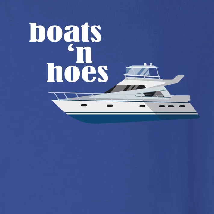 Boats N Hoes Funny Boating Toddler Long Sleeve Shirt