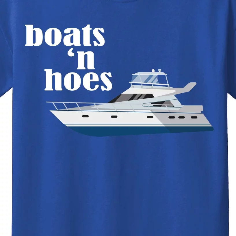 Boats N Hoes Funny Boating Kids T-Shirt